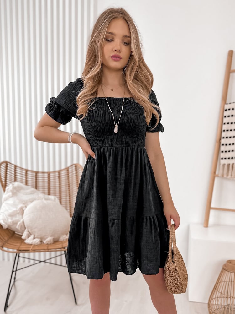 SUKIENKA SHAFTER CZARNA