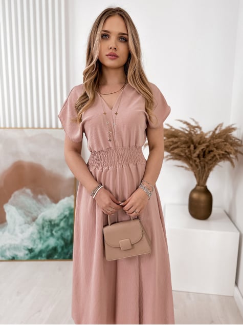 SUKIENKA ATMORE PUDROWY RÓŻ