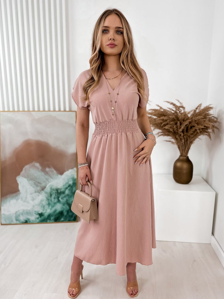 SUKIENKA ATMORE PUDROWY RÓŻ