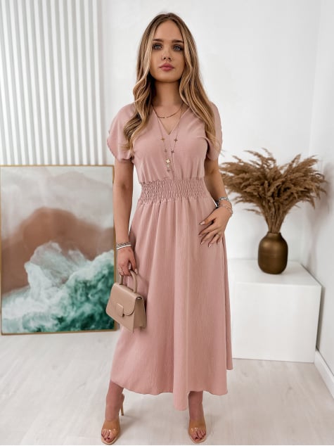 SUKIENKA ATMORE PUDROWY RÓŻ