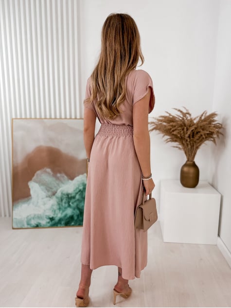 SUKIENKA ATMORE PUDROWY RÓŻ