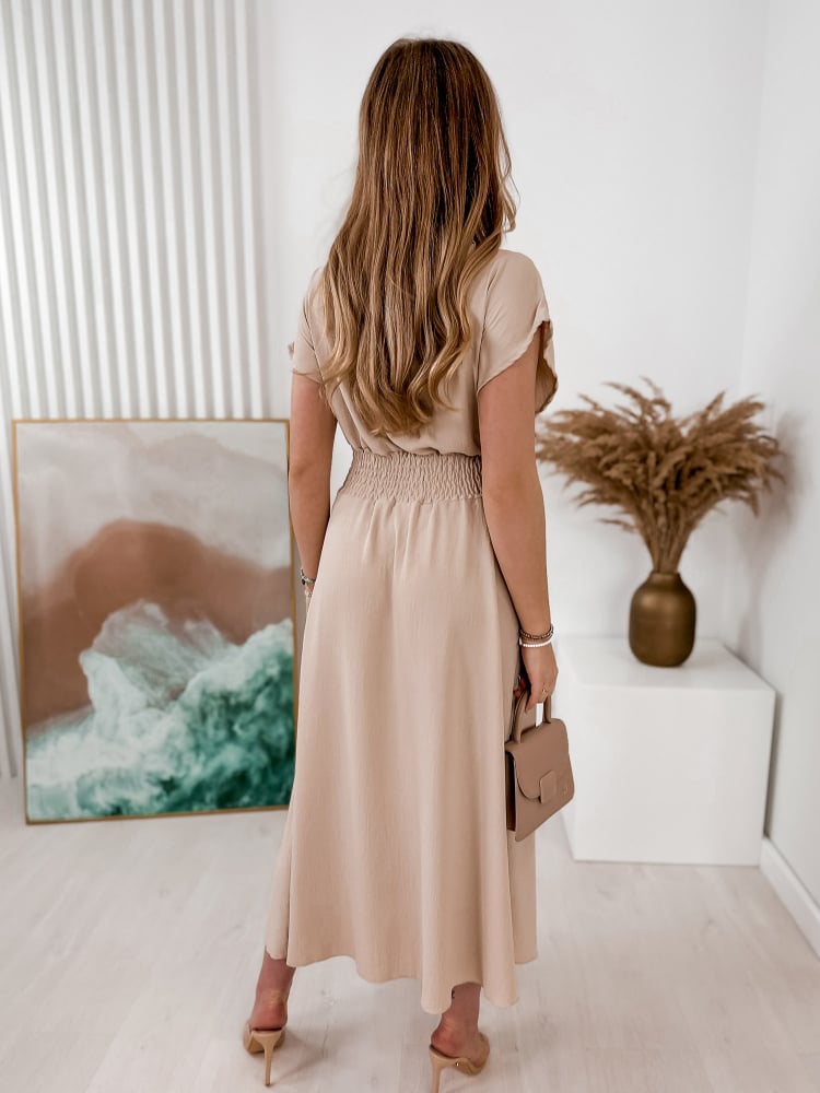 SUKIENKA ATMORE BEŻOWA