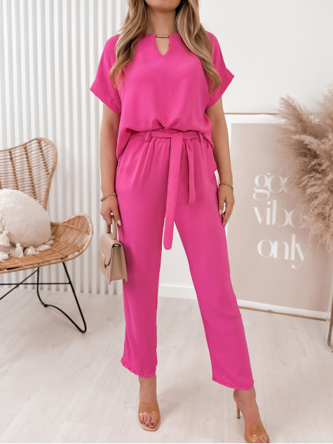 KOMPLET SULA RÓŻOWY