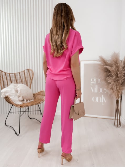 KOMPLET SULA RÓŻOWY