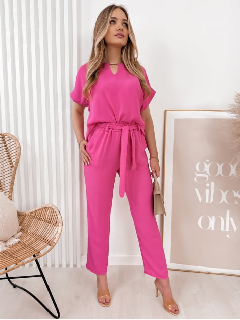 KOMPLET SULA RÓŻOWY