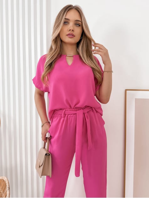 KOMPLET SULA RÓŻOWY