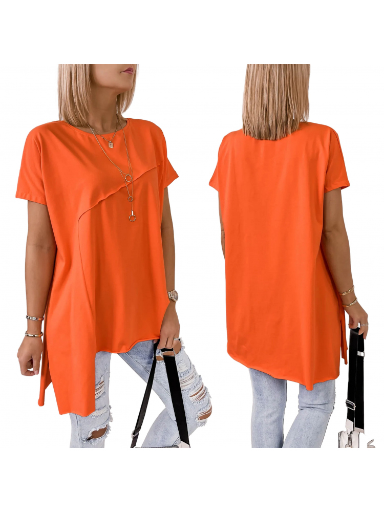 BLUZKA OLTAVIA POMARAŃCZOWA