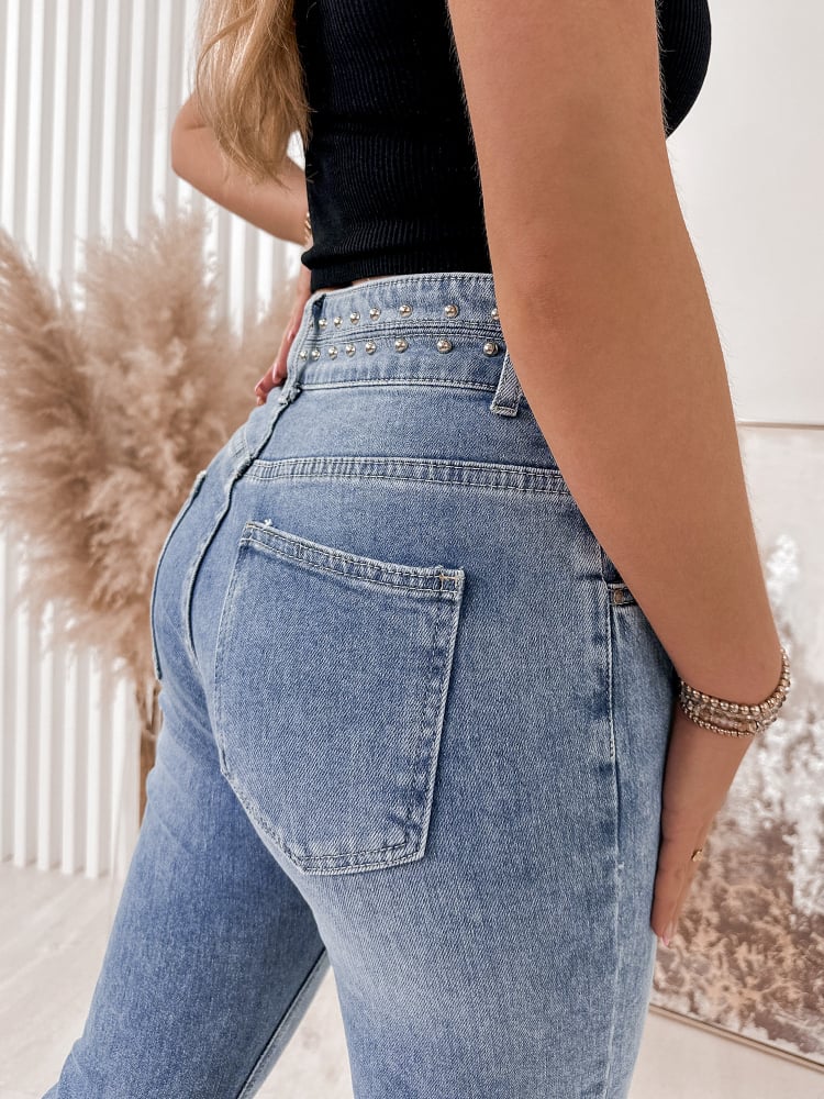 SPODNIE NOLAN JEANSOWE