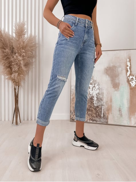 SPODNIE NOLAN JEANSOWE