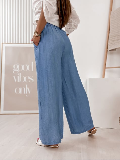 SPODNIE ENJOY NIEBIESKIE