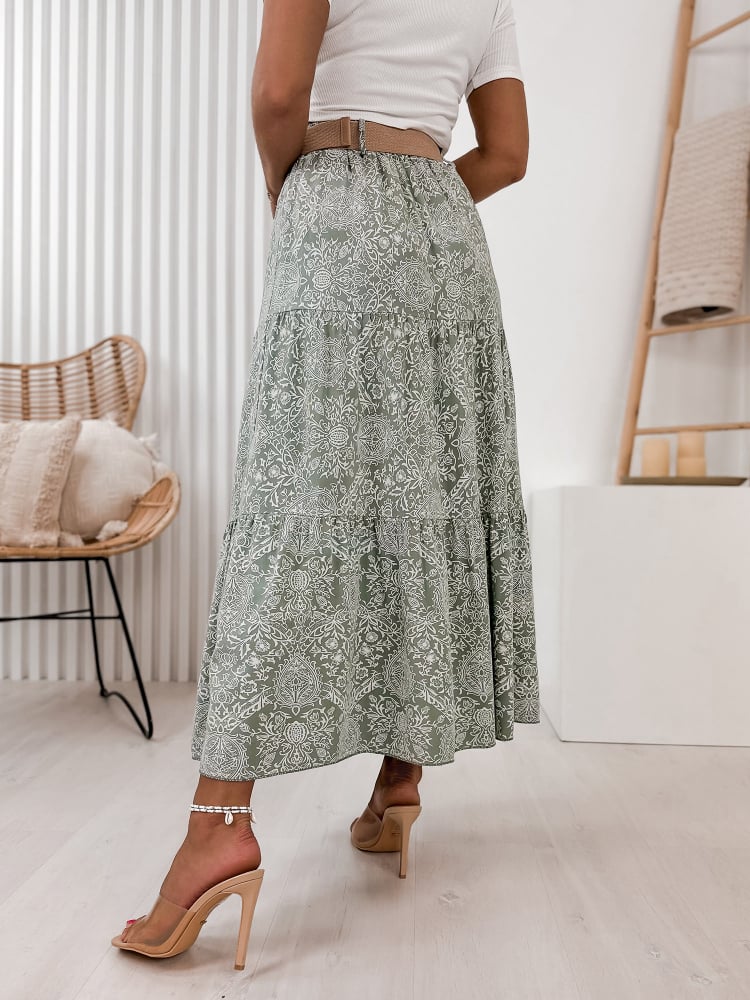 SPÓDNICA STABIO KHAKI