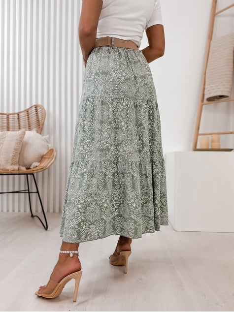 SPÓDNICA STABIO KHAKI