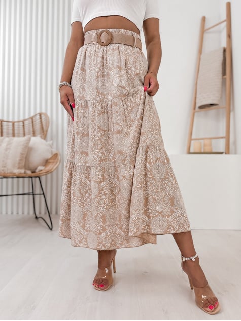 SPÓDNICA STABIO LATTE