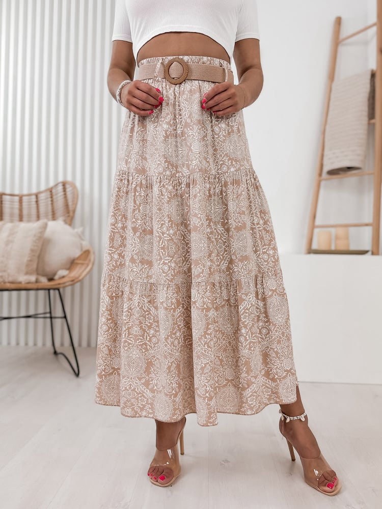 SPÓDNICA STABIO LATTE