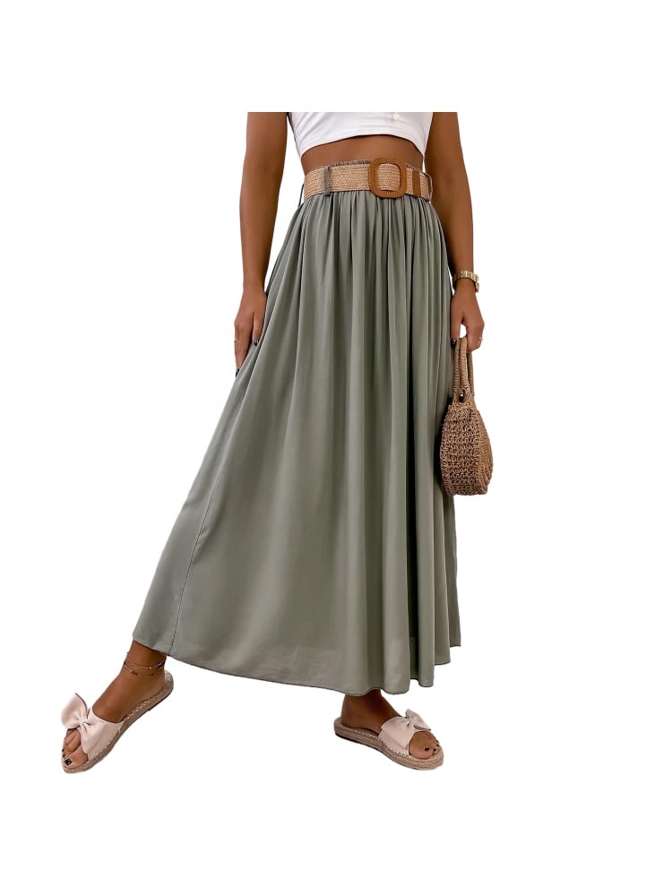 SPÓDNICA BELLEVUE KHAKI