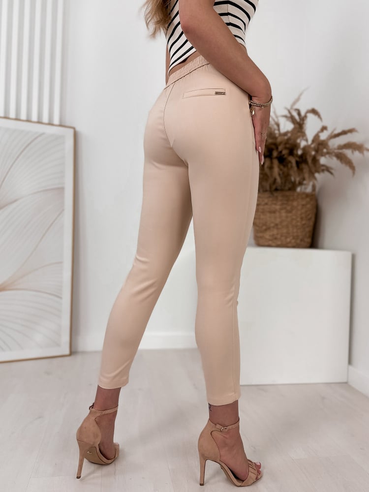 SPODNIE MONFERT BEŻOWE