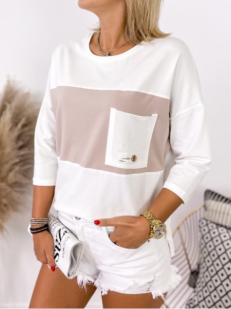 BLUZKA AVELLINO ECRU