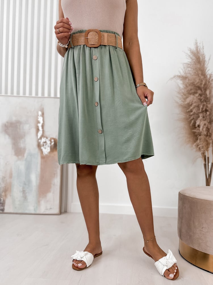 SPÓDNICA FERRAN KHAKI