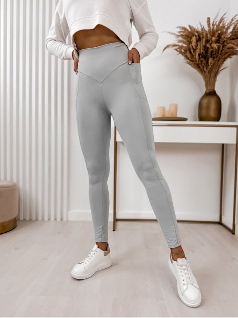 LEGGINSY LOPERA SZARE