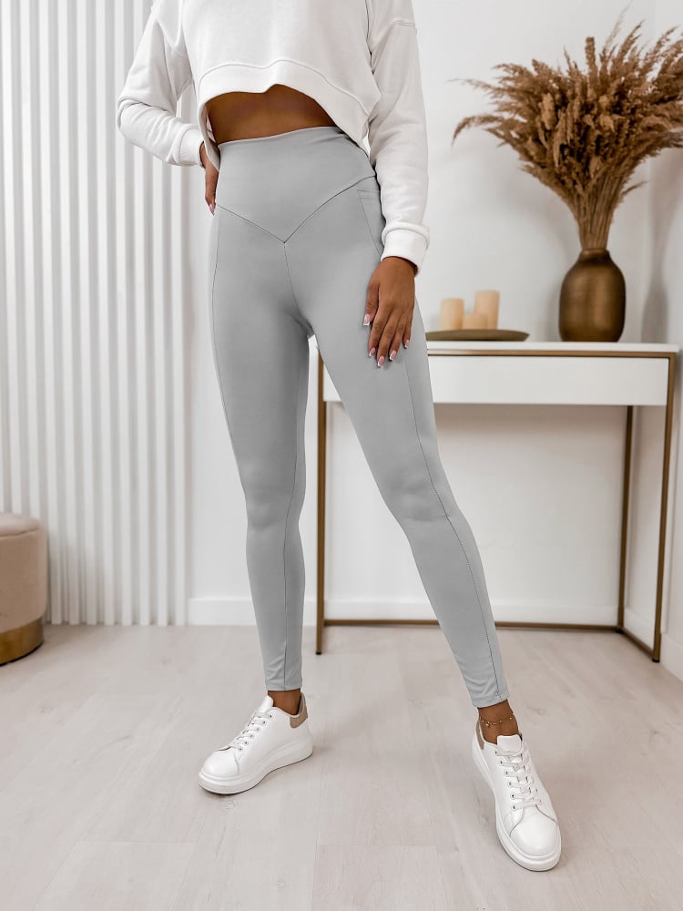 LEGGINSY LOPERA SZARE