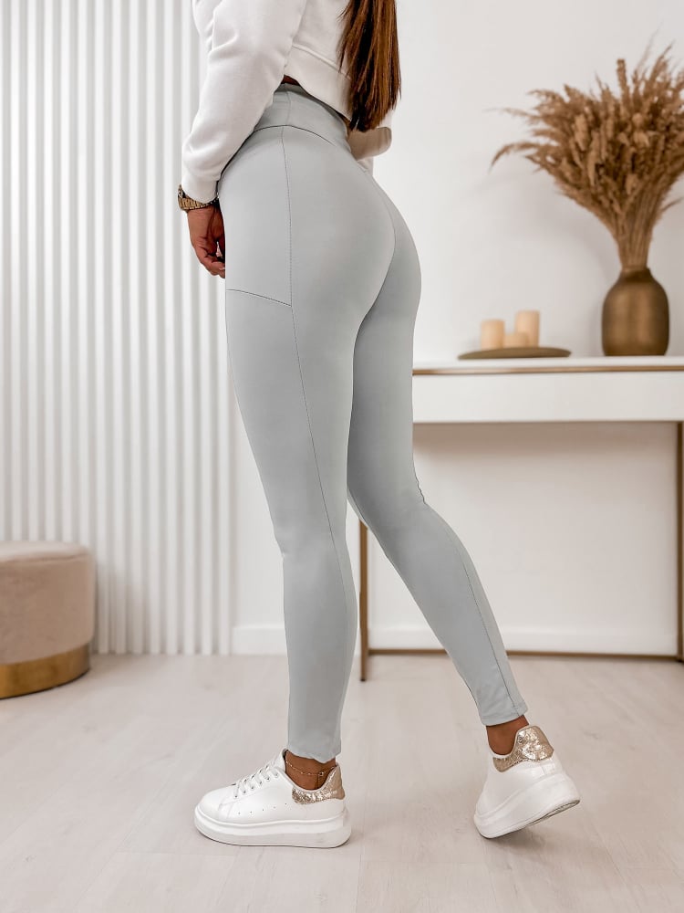 LEGGINSY LOPERA SZARE