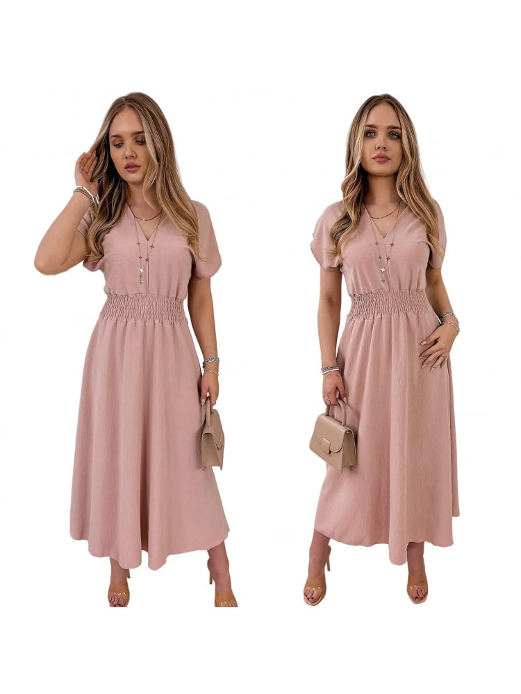 SUKIENKA ATMORE PUDROWY RÓŻ