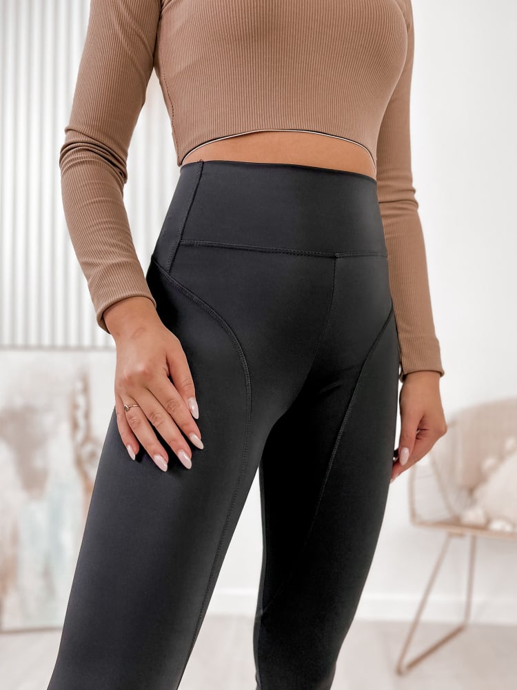 LEGGINSY SOLERA CZARNE