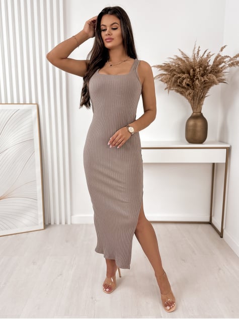 SUKIENKA ZINDER CIEMNOBEŻOWA