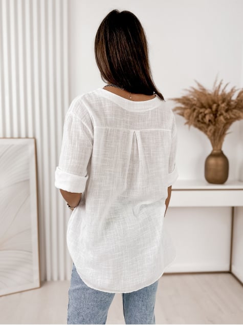 BLUZKA DROS BIAŁA