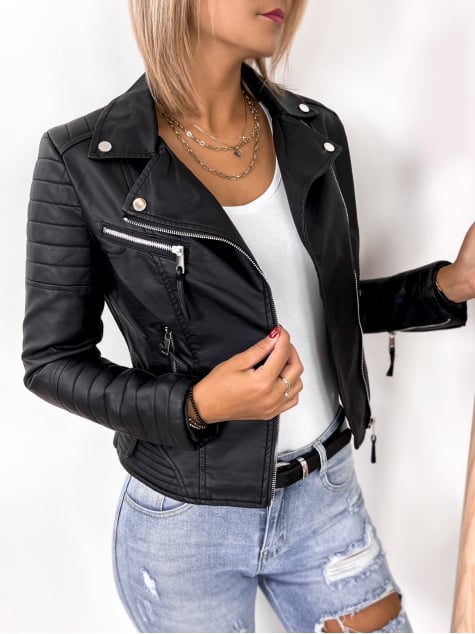 KURTKA DELMIRA CZARNA