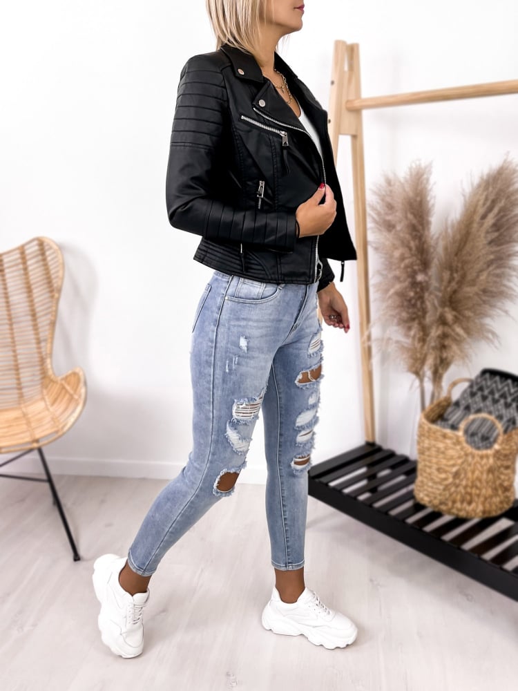 KURTKA DELMIRA CZARNA