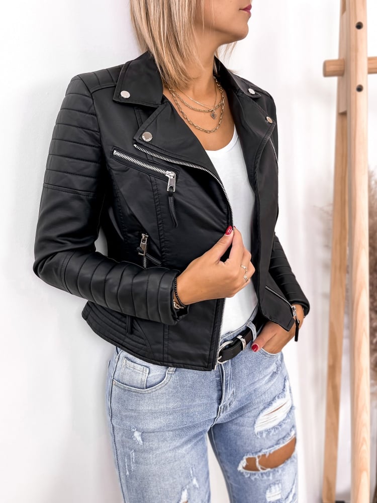 KURTKA DELMIRA CZARNA