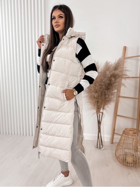 KAMIZELKA ZORUA KREMOWA