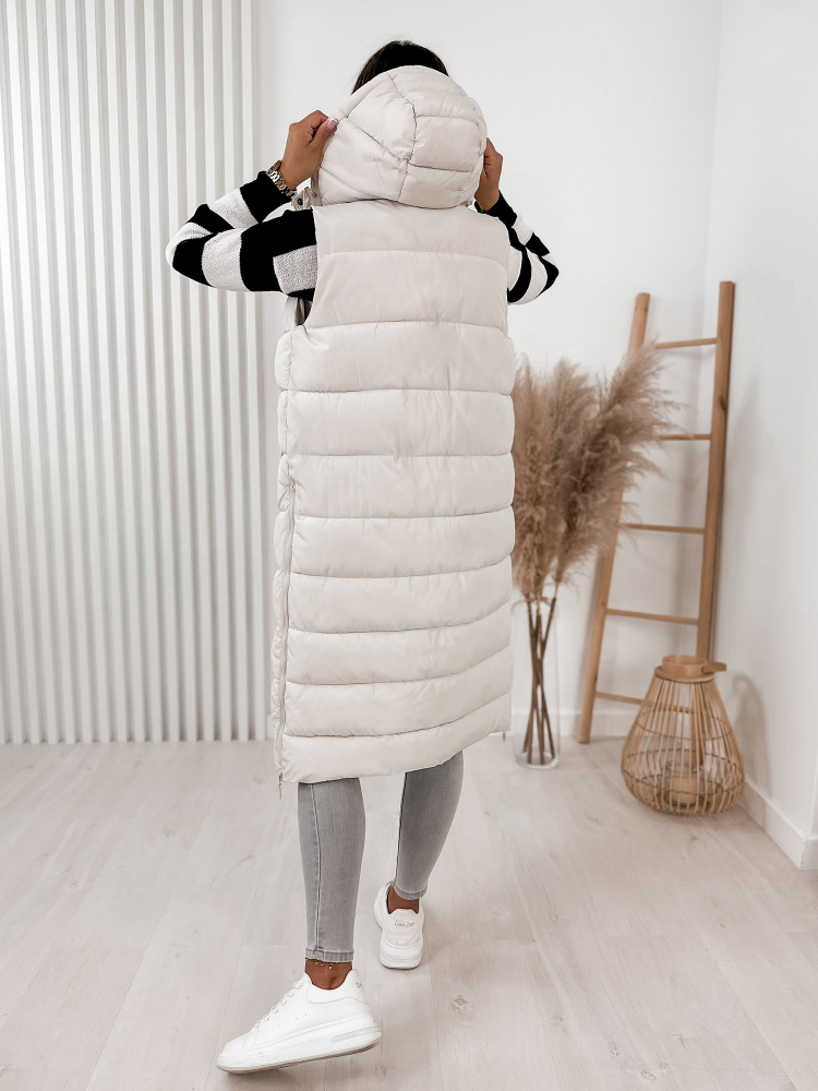 KAMIZELKA ZORUA KREMOWA