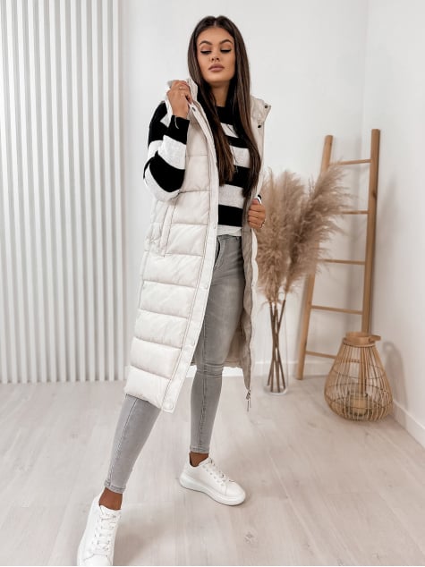 KAMIZELKA ZORUA KREMOWA