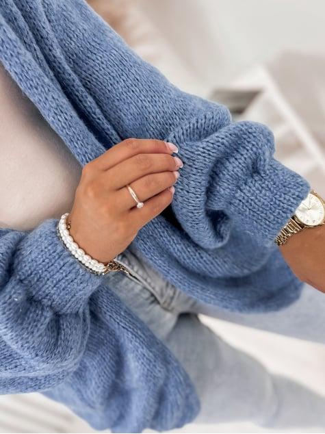 KARDIGAN ALICE NIEBIESKI