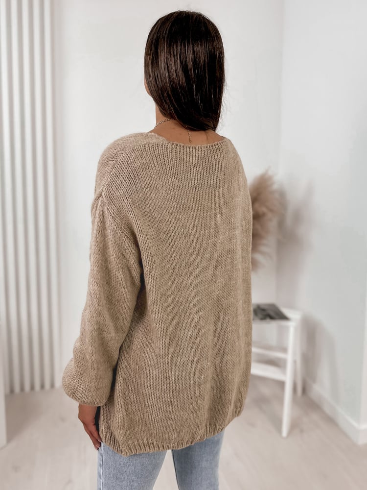 KARDIGAN ALICE BRĄZOWY