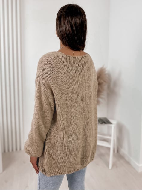 KARDIGAN ALICE BRĄZOWY