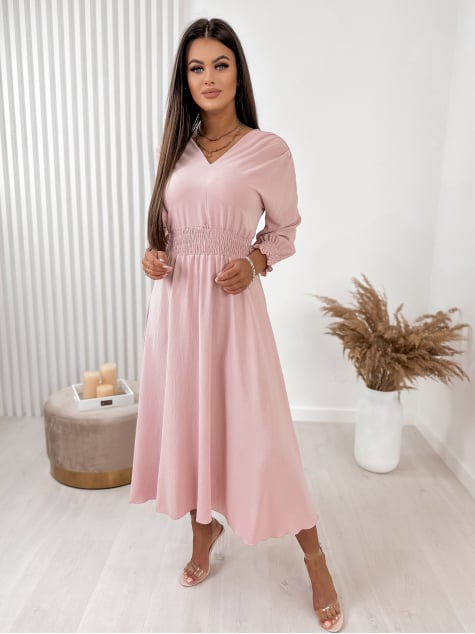 SUKIENKA RANDY PUDROWY RÓŻ