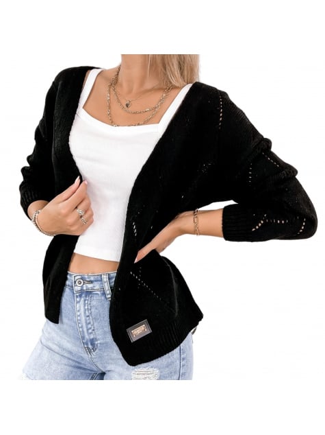 KARDIGAN AFIA CZARNY