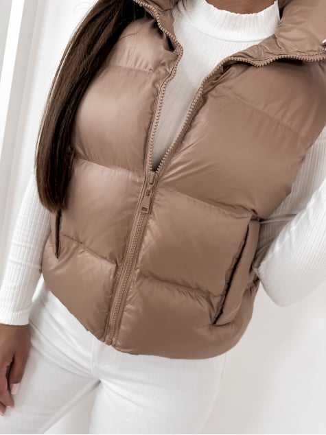 KAMIZELKA VERLAS BRĄZOWA