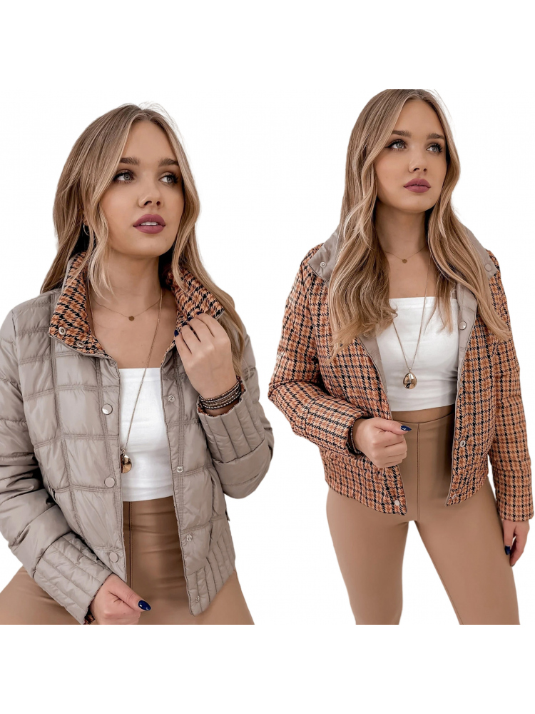 KURTKA DWUSTRONNA COLUMB BEŻOWA