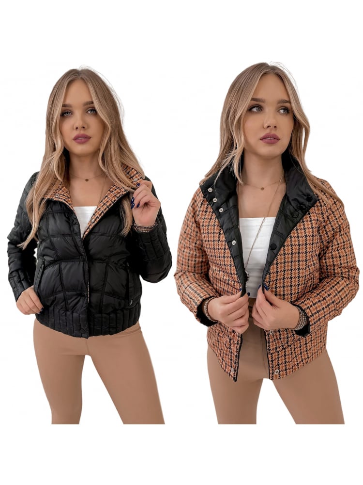 KURTKA DWUSTRONNA COLUMB CZARNA