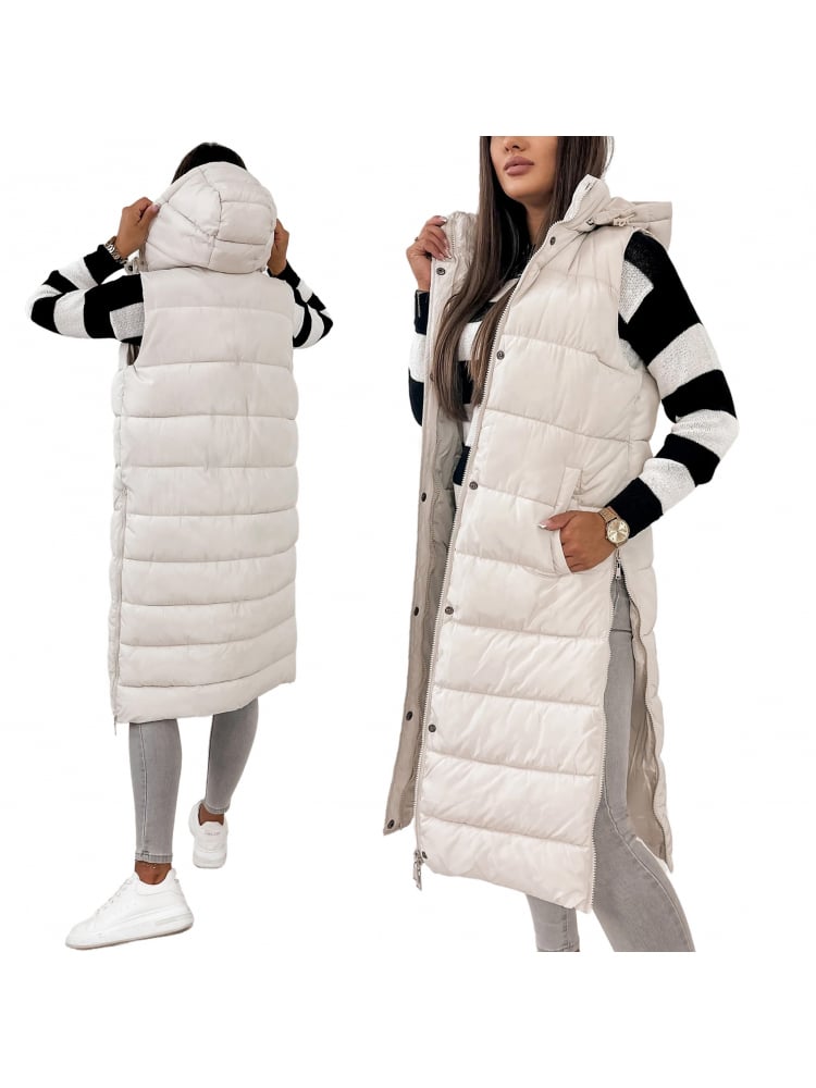 KAMIZELKA ZORUA KREMOWA