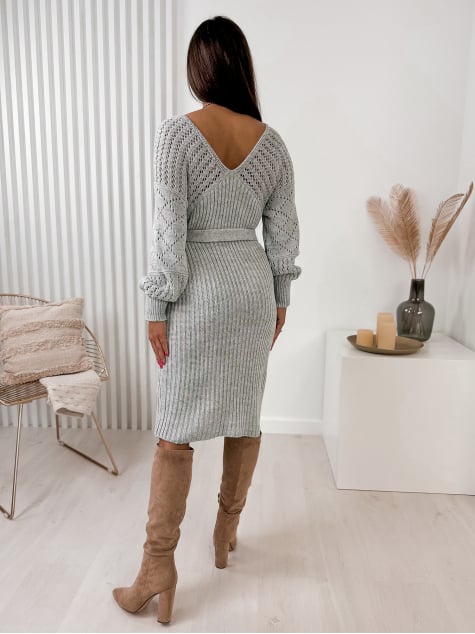 SUKIENKA POTES SZARA
