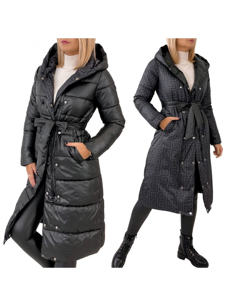 KURTKA DWUSTRONNA SONIA CZARNA