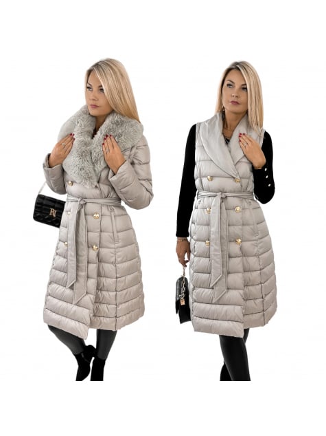 KURTKA 2W1 ASTORIO BEŻOWA