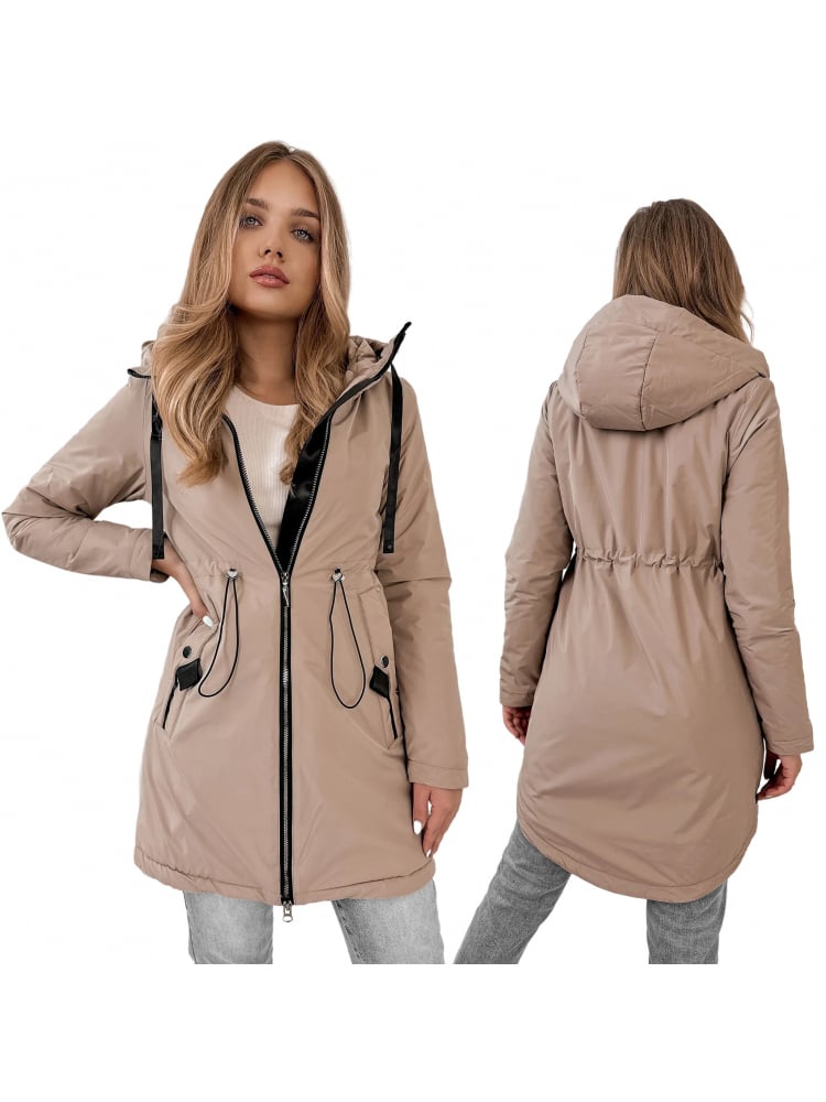 KURTKA ELDER BEŻOWA