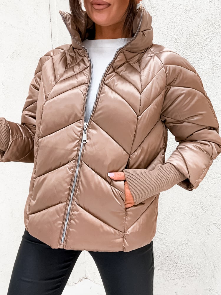 KURTKA DEJA BRĄZOWA