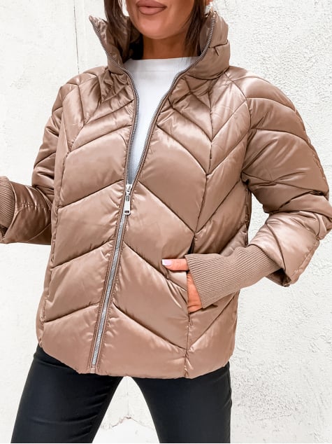 KURTKA DEJA BRĄZOWA